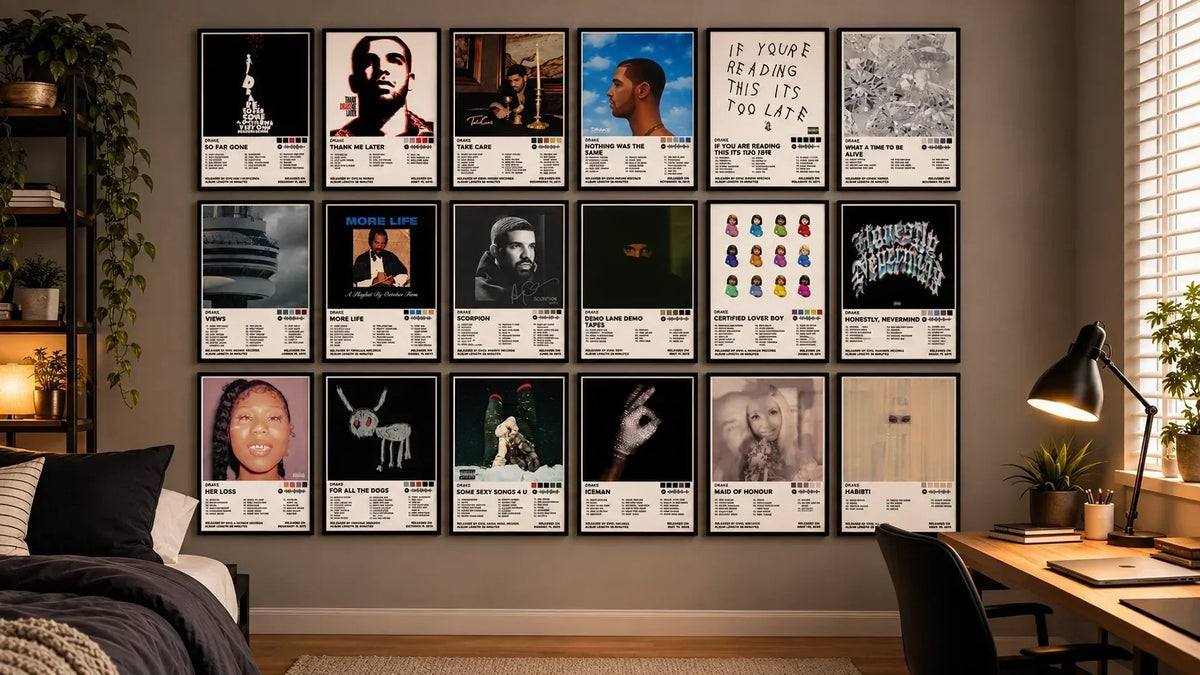 10 Best Drake Album Covers Ranked: Most Iconic Designs