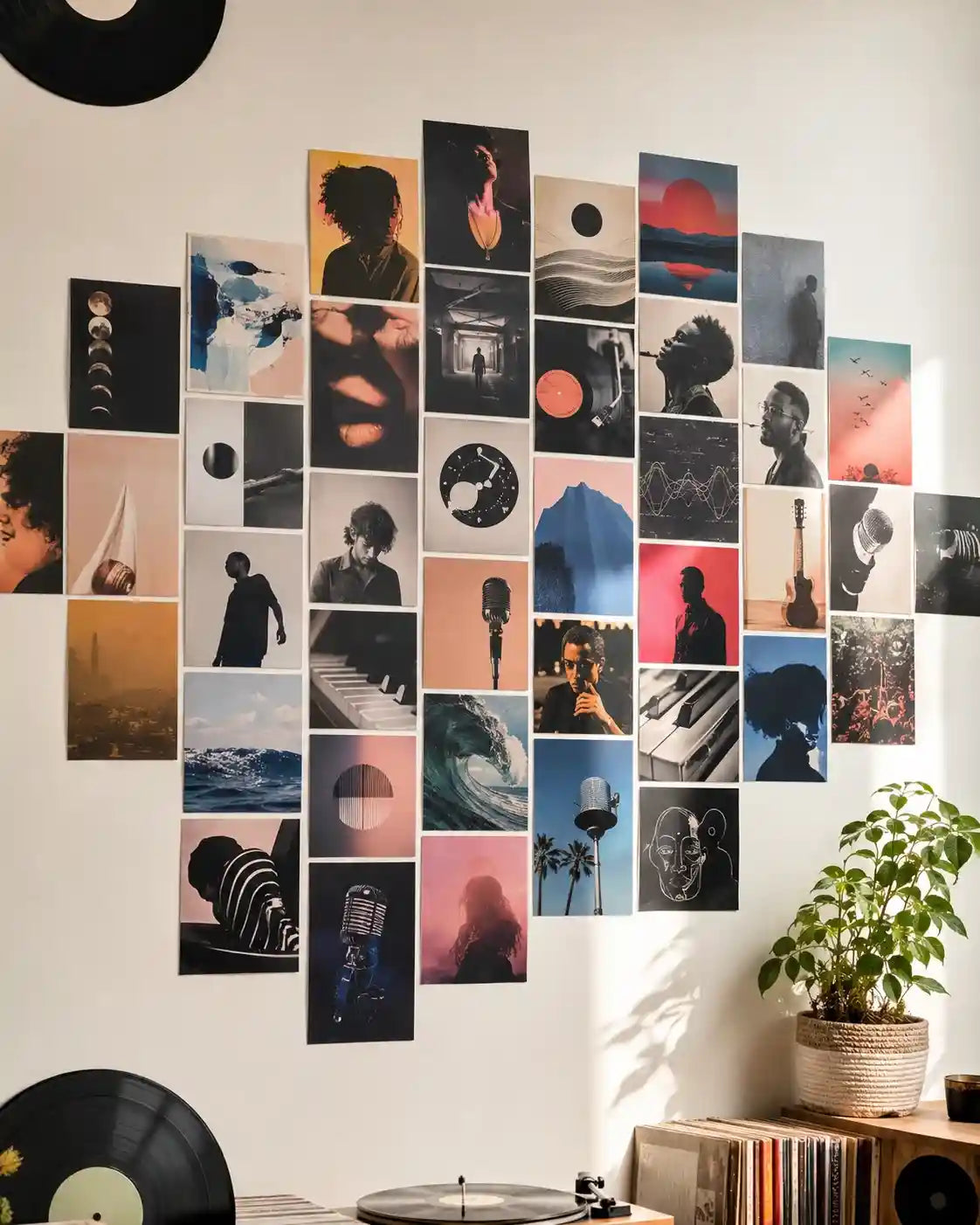 Zefina Art album cover wall