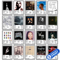 Set of 20 Drake album cover posters available as high-resolution digital downloads for printing and creating a personalized music wall display.