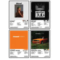 Four Frank Ocean album-inspired poster designs shown together.