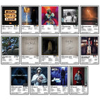 Collection of 14 J. Cole album-inspired poster designs displayed together.
