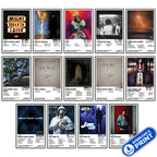 Printable digital set of 14 J. Cole album cover poster designs shown in a collage with a download and print label.