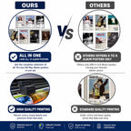 Comparison image showing our complete 10-piece Lana Del Rey album poster collection versus competitors offering only 6 to 8 posters. Highlights premium print quality, vibrant colors, durable materials, and better value for Lana Del Rey fans and collectors.