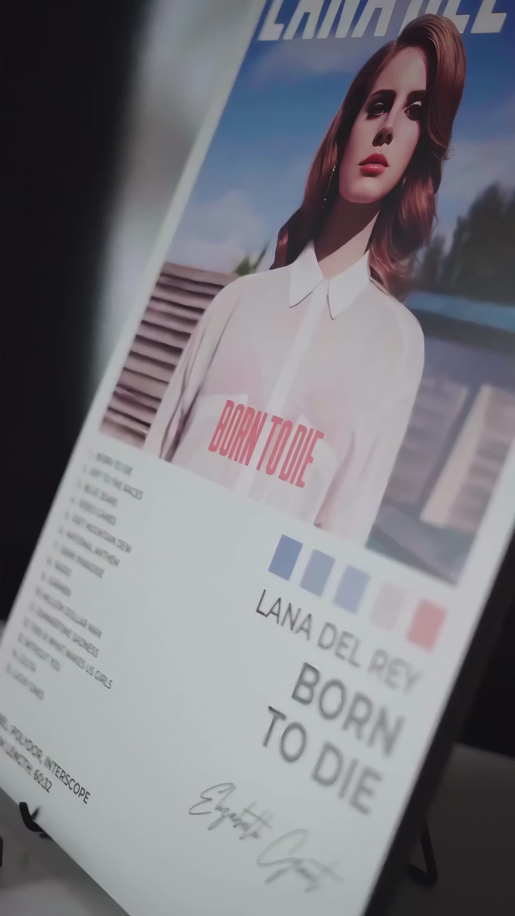 Lana Del Rey 10 Album Cover Posters | 8" x 12" | Music Wall Art Collection