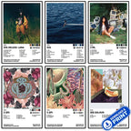 Printable digital set of six SZA album cover poster designs shown in a collage with a download and print label.