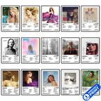 Collection of Taylor Swift album cover posters available as Ultra HD digital downloads for printable bedroom, dorm and music wall art.
